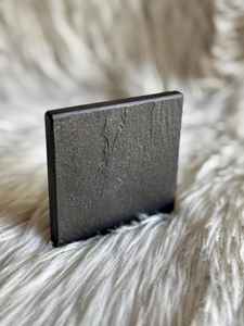 Juego de Posavasos Cuadrados de Pizarra Negra Hechos a Mano, Vajilla de Piedra Natural, Decoración para el Hogar - Product Image 2