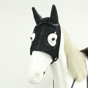 Top Quality Comfortable Horse Riding Products <b>Fly</b> <b>Mask</b> With Long Nose at Wholesale Rate Fit Equine <b>Fly</b> <b>Mask</b> Best Quality - Product Image 3
