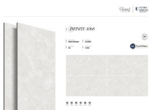 Azulejos de porcelana brillante de lujo de calidad de exportación, tamaño 800x1600, 1200x1800, 750x1500 mm, azulejos de gran formato para interiores comerciales - Product Image 5