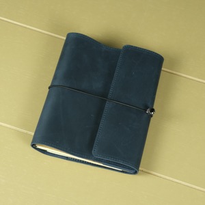 Couverture de carnet en cuir rigide personnalisée, cadeau personnalisé, journal avec poches, rechargeable, format A5/A4, porte-stylo pour carnet de voyage - Product Image 6