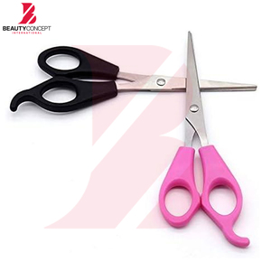 Ciseaux de barbier professionnels avec manche en plastique, ciseaux à cheveux en acier inoxydable, lame tranchante, outil de coiffure de salon, logo OEM - Product Image 3