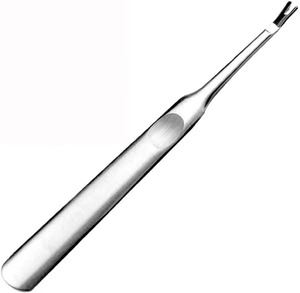 BAFA SURGICAL INSTRUMENTS Empujador de Cutículas Reutilizable de Doble Punta de Acero Inoxidable para Manicura, Herramienta Profesional Duradera para el Cuidado de las Uñas (1 - Product Image 1