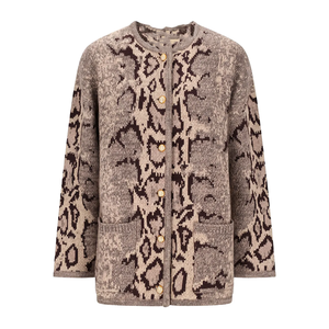 JT Fashion Cardigan Classique Femme Col V Ample Boutonné en Laine Cachemire Manches Longues Hiver Décontracté Commande Personnalisée Essentiel Minimaliste - Product Image 1