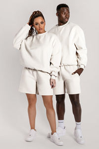 Conjunto de hombre con logo personalizado, 100% algodón, camiseta de manga corta y pantalones cortos, ropa de hombre, conjunto de 2 piezas. - Product Image 2