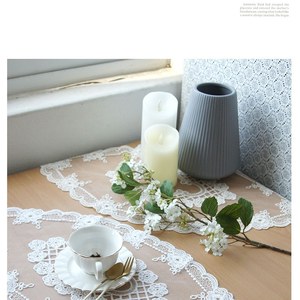 Nappe de table coréenne multifonction en dentelle, 1 pièce, tapis de table décoratif, set de table pour dîner, thé, pique-nique, décoration de la maison - Product Image 3