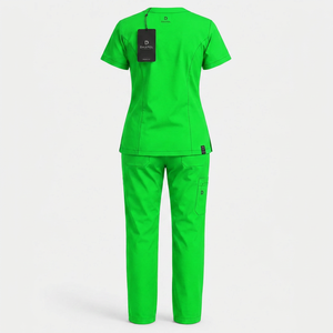 <b>Plus</b> <b>Size</b> Nurse Jogger <b>Scrubs</b> Uniforms Stretch Knitted Customized Work Wear Hospital Uniform Sets Private Label Comfortable - Product Image 2