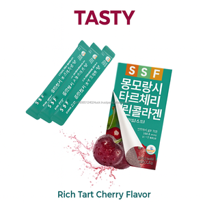 Collagène de cerise à tarte coréenne de qualité supérieure 300Da Gluta Elastin Gummy OEM - Product Image 5