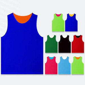 Custom Front Soccer <b>Bibs</b> Reversible Adult Mesh Sports Vest Quick Dry Breathable for Basketball Football <b>Training</b> Custom Name - Product Image 1