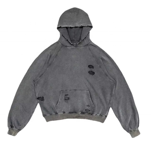 Custom <b>500</b> <b>Gsm</b> Heavyweight Winter Streetwear Casual Regular Fit Regular Length Embroidered Applique <b>Hoodie</b> 100% Cotton Fleece - Product Image 1