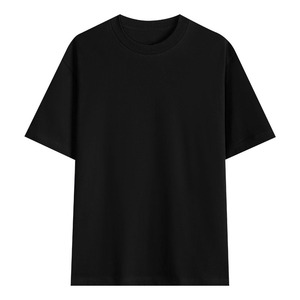 เสื้อยืดคอตตอนเนื้อหนัก 220 กรัม แขนสั้น ทรงไหล่ตกเล็กน้อย รับปักโลโก้ตามแบบ OEM พร้อมพิมพ์ลายตามสั่ง - Product Image 1
