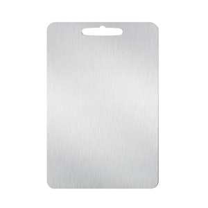Tabla de Cortar de Acero Inoxidable, Resistente, para Preparación de Alimentos en la Cocina, Carne, Verduras, Pan, Apta para Lavavajillas - Product Image 2