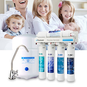 Puricom Taiwan, filtre à eau pour robinet de cuisine, osmose inverse électrique murale de haute qualité, 5 étapes, 75 GPD, filtre de 12 mois - Product Image 5