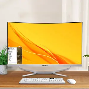 नई 24-इंच घुमावदार स्क्रीन सभी-में-एक कंप्यूटर कोर I5-6400 प्रोसेसर सभी-में-एक कंप्यूटर का समर्थन करता है कस्टम सभी-में-एक कंप्यूटर