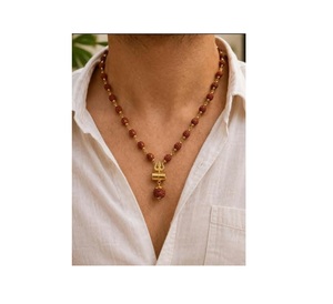 Sculpture en bois de Rudraksha Karungali qui élimine la négativité, apaise l'esprit et améliore la clarté d'esprit, provenant de l'Uttar Pradesh, ZARA ENTERPRISES - Product Image 3