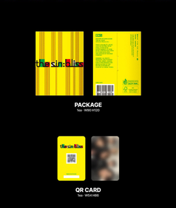 อัลบั้มมินิชุดที่ 8 ของ ENHYPEN [THE SIN : BLISS] อัลบั้มเวเวอร์ส ไม่มีซีดี ไม่มีการ์ด QR ชุดการ์ดรูปภาพสุ่ม การ์ดรูปภาพพร้อมรายชื่อเพลง - Product Image 2