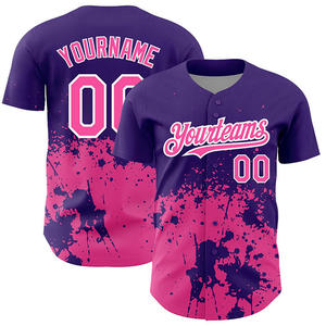 Custom Baseball Jerseys Stitched Button Up Personalized Men Women Youth Team Uniform OEM ODM Wholesale Sportswear Manufacturer - Product Image 1