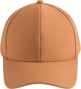 Wholesale Sporty 7-Panel Suede <b>Mesh</b> Trucker Hat Blank 100% Cotton Plain Caps with Hand Embroidery for Sublimation Printing - Product Image 1