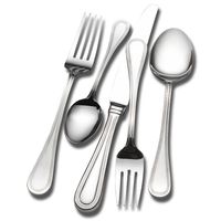 Ensemble de couverts classiques en métal, finition miroir, élégants en acier inoxydable, fourchette, cuillère, couteau pour les fêtes, la table, la vaisselle - Utilisation quotidienne durable