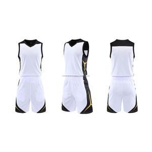 Conjunto de Uniforme de Baloncesto Sublimado Personalizado de Alto Rendimiento, Diseño de Rayas Blancas y Moradas, Malla Transpirable que Absorbe la Humedad - Product Image 3