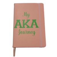 Carnet ligné AKA rose et vert, journal de voyage AKA, carnet de notes en papier premium, couverture rigide, livre d'écriture, cadeau