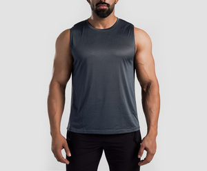 Débardeur de sport pour homme à séchage rapide et respirant, dos en Y, dégradé, col rond, pour la course et le basketball - Product Image 1