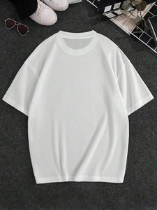 Men's Relaxed Fit Oversized T-Shirt – Lightweight Breathable Cotton Casual <b>Tee</b> for Summer, Travel and Everyday Use - Product Image 6