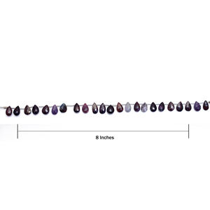 Lot en gros de pierres précieuses naturelles de Sugilite marron facettées en forme de poire, qualité supérieure, pour la fabrication de bijoux, colliers et bracelets - Product Image 3