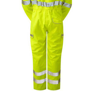 Uniforme de Trabajo de Alta Visibilidad Industrial BETTERGLOWAPPARELMFG Personalizado, Conjunto Unisex de Poliéster con Certificación CE Antialérgica - Product Image 5