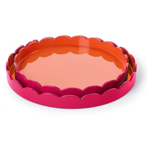 High Quality Eco-Friendly Rectangle Black Lacquer MDF Handwoven Food <b>Container</b> Serving Tray OEM Multi-Purpose Vietnam Factory - Product Image 3