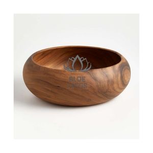 HOT SELLING 2026 Handcrafted Wooden Bowls For Soup And Noodle Serving Pure Wood Clean <b>Safe</b> Minimalist Dining Room Tableware - Product Image 1
