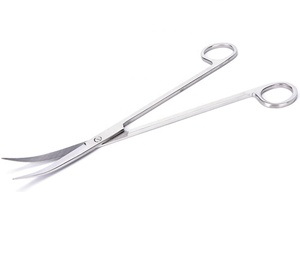 Tijeras de acero inoxidable para acuario, Kit de tijeras para pecera plantada - Product Image 1