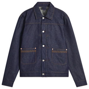 Veste en jean légère pour homme, respirante, en coton, style décontracté streetwear, impression personnalisée, marque privée, collection 2026 - Product Image 3