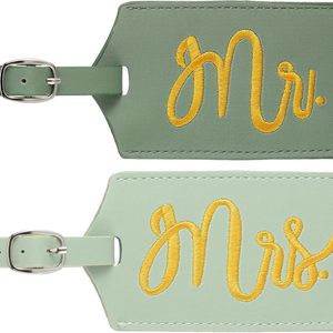 Étiquette de bagage tendance en PU pour voyage, étiquettes de valise en similicuir avec porte-nom, boucle carrée, personnalisable avec logo, cadeaux promotionnels - Product Image 4