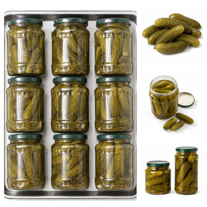 Top Notch Quality Top Selling Cheap Price Tasty Canned <b>Pickled</b> Cucumbers in Brine Customized Packaging - Product Image 1