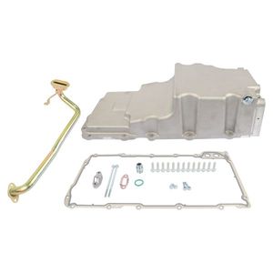 Coppa dell'olio retrò a basso profilo con piastra di tenuta per GM LS1/LS2/LS3 4.8 5.3 5.7 6.0 6.2 Quarts, compatibile con 5.7L Delivery 7L Commodore - Product Image 5