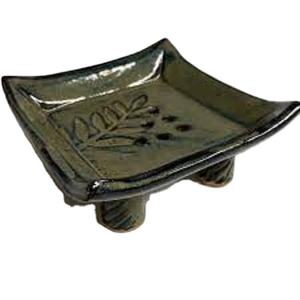 Offre Spéciale moderne vert granit carré Rectangle porte-savon plat supérieur marbre naturel salle de bain accessoire boîte distributeur maison - Product Image 1