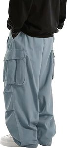 Pantalon cargo ample pour homme, multi-poches, style streetwear décontracté, pantalon utilitaire, fabricant OEM personnalisé - Product Image 4