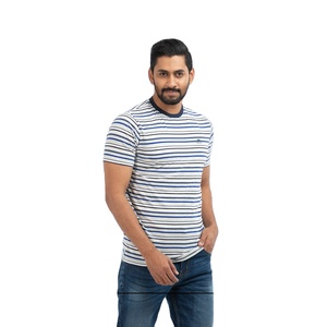 Hecho en Bangladesh Calidad Premium 100% Algodón Último diseño Personalizado Estampado Drop Shoulder Camiseta de hombre - Product Image 5