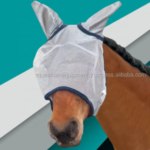 Máscara para Caballos Ultra Shield de Lujo, Protección Premium, Diseño de Tamaño Personalizable, Malla de Poliéster para Carreras, Equitación y Entrenamiento - Product Image 2