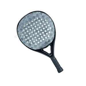 Custom Logo Padel Racket Best Material Top Selling Lightweight High <b>Control</b> Balanced <b>Grip</b> Padel Racket - Product Image 4