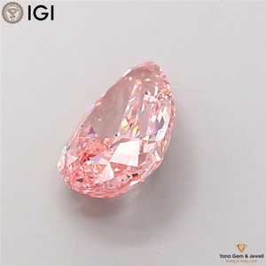 Diamante Cultivado en Laboratorio CVD de 2.51 Quilates, Corte Pera, con Certificado IGI, Color Rosa Intenso, Claridad VS2, para Diseño de Joyería de Boda - Product Image 6
