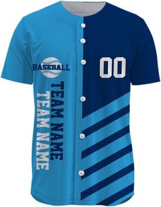 Camiseta de Béisbol Sublimada, Poliéster Transpirable de Secado Rápido, para Entrenamiento de Béisbol y Softbol - Product Image 1