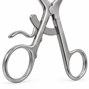 Écarteur chirurgical auto-serrant Weitlaner 16 cm, 3x4 dents coupantes, en acier inoxydable, instrument manuel de chirurgie générale, kit chirurgical - Product Image 6