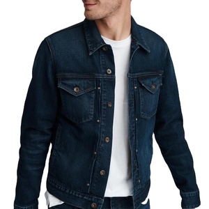 Chaqueta Bomber Unisex de Mezclilla Holgada con Cuello Redondo, Algodón Lavado, Estilo Formal de Primavera, con Capucha y Logotipo Frontal - Product Image 3