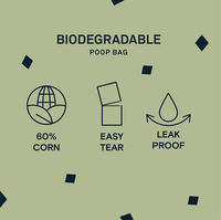 Bolsas Biodegradables y Resistentes para Desechos de Mascotas, con Aroma Fresco, 60% de Material de Maíz, Bolsas para Excremento de Perro 8x15, Venta al Por Mayor