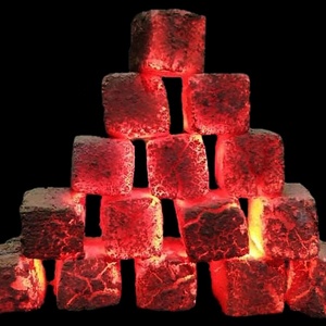 Briquetas de carbón de cáscara de coco al por mayor de alta calidad en forma de cubo sin humo para aplicación de barbacoa Shisha & Hookah - Product Image 4
