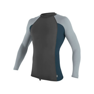 Camiseta de compresión de manga larga para hombre, para entrenamiento, de secado rápido, ligera, para surf y natación. - Product Image 4