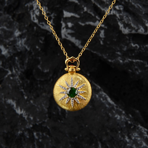 Artesanía Italiana Clásica, Retro, Chapado en Oro de 18K, Plata de Ley 925, Diamante Cultivado en Laboratorio, Certificado IGI, Vintage, Regalo Elegante para Fiestas - Product Image 5
