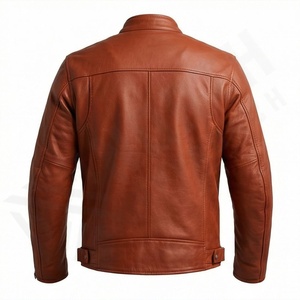 Vêtements pour hommes, design de vêtements de course, vestes de moto à manches longues, équipement de sécurité en cuir de haute qualité, couleur personnalisée - Product Image 2