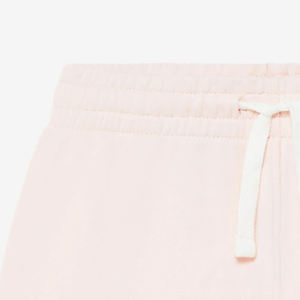 Shorts pour garçons en matière douce, confortable, flexible et respirante, avec taille élastique de couleur unie et design de logo personnalisable - Product Image 2